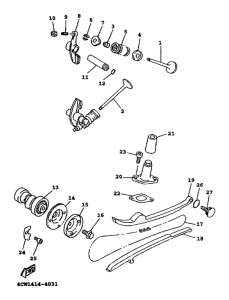 XC125 Клапана