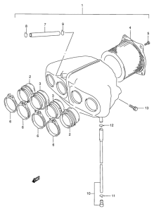 GSX600 Воздухоочиститель