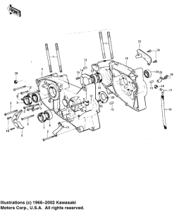  Картер двигателя