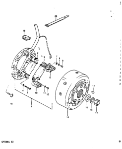 GP100 Зажигание