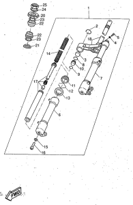 CW50 Топливный бак