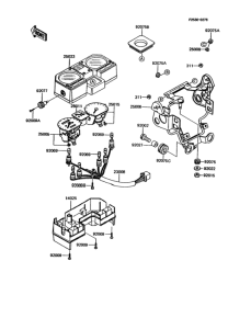 KMX125 Приборы