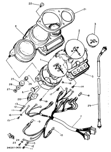 FZR600H (67KW) Приборы