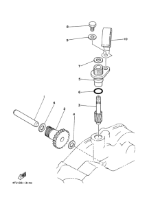 TDR125 Тахометр