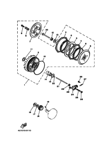 QA50 Сцепление и сервопривод