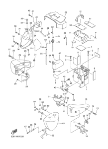 XVS1300A Боковые обтекатели