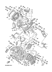 XV535 Головка цилиндров