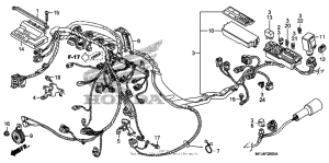 CBR600RR (ABS) Жгут проводов