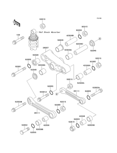 EX500 Подвеска