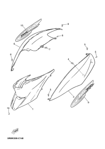CS50Z Боковые обтекатели