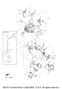 XVS950A Впускная система