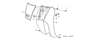 SGX50S Щиток облицовочный