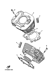 XV535 Цилиндр