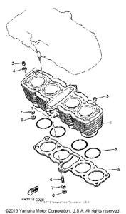 XJ650RJ Цилиндры