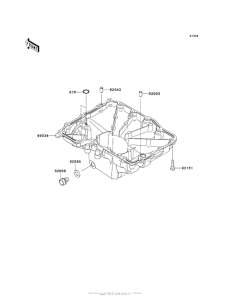 KLZ1000 Маслянный поддон