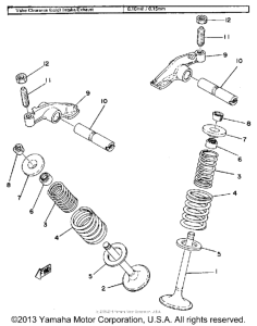 SR500G Клапана