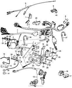 XL250 Жгут проводов