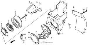 CR125R Air cleaner 84