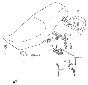 GS500 Пружина