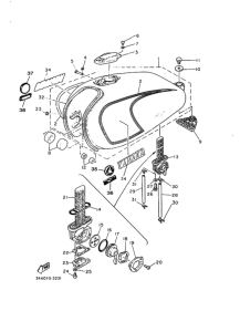 SR400LTD ﾌﾕｴﾙﾀﾝｸ
