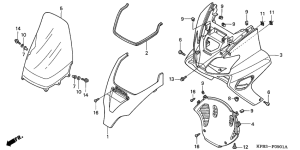 NSS250 Front cover shutter