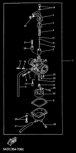 YN50R Карбюратор