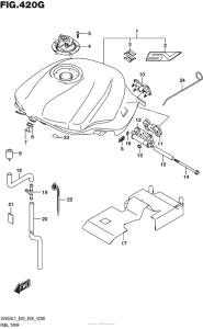 SV650 Fuel Tank (Ykv)  (Sv650Al7 E33)