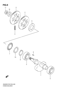 AN400 Балансир кривошипа