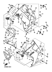FJR1300A Cowling comp