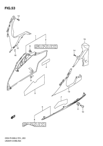GSX-R1000 Under cowling