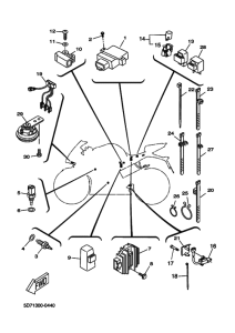 YZF-R125 Электрика 2