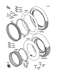 VN1500 Покрышки