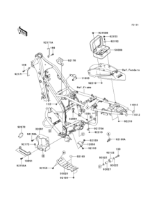  Рама ,крепежные детали