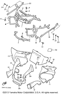 XVZ12TDK Обтекатели