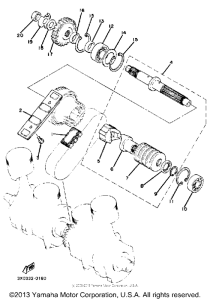 XJ1100 Primary shaft chain