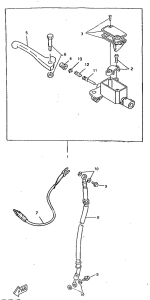 CW50RSP Главный тормозной цилиндр
