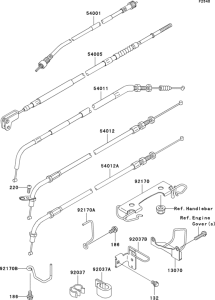 EN500 Тросы управления