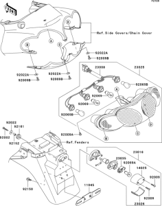 ZX1200 Taillight(s)(c1 / c2)