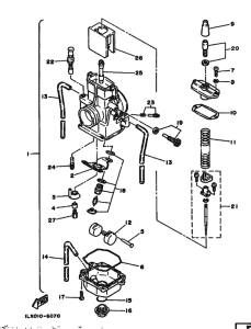YZ125S Carburetor assy