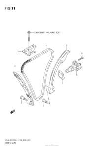 GSX-R1000Z Цепь ГРМ