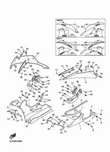 YZF-R6 Обтекатель 2