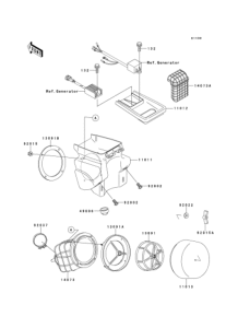  Воздушный фильтр