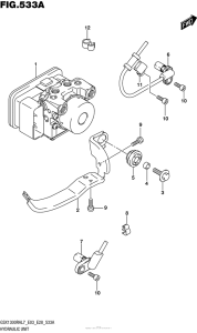 GSX1300R (ABS) Hydraulic Unit