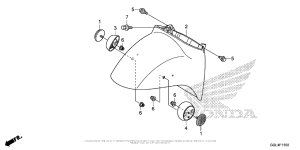 NCH50 Переднее крыло