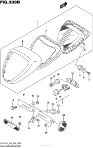 VL1500T Rear Combination Lamp (Vl1500Bl7 E28)