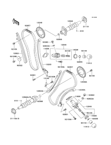 VN1500 Распредвал