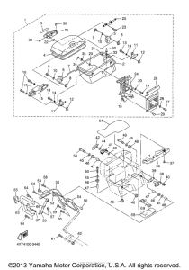 XVZ1300TFM Боковые кофры