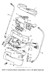 XJ550RH Приборы