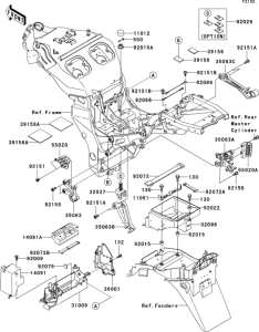 ZX1200 Короб для АКБ