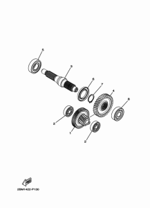 LTS125-C Трансмиссия